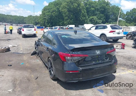 2022 Honda Civic Sport из США, поврежденный, VIN 2HGFE2F5XNH527378